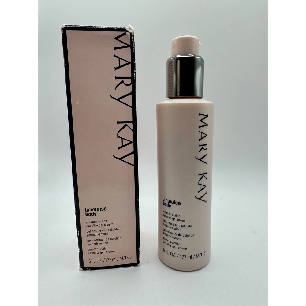 Mary Kay Cellulite Gel Cream 6oz Pink TimeWise Body Smooth-Action Expired 10/18‎